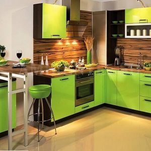 green-colour-kithen-interiour-design-ideas